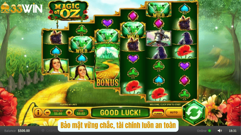 Bảo mật vững chắc, tài chính luôn an toàn